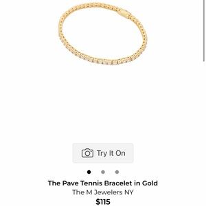 THE M JEWELERS Pave Diamond Tennis Bracelet